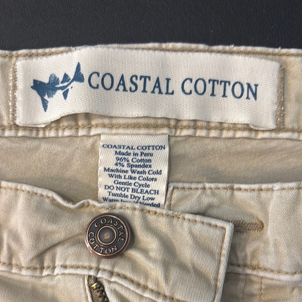 Coastal Cotton Beige Chinos 34x30